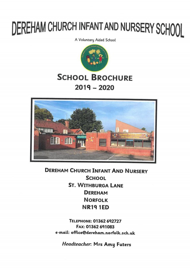 school brochure dereham church infant and nursery school nursery school brochure